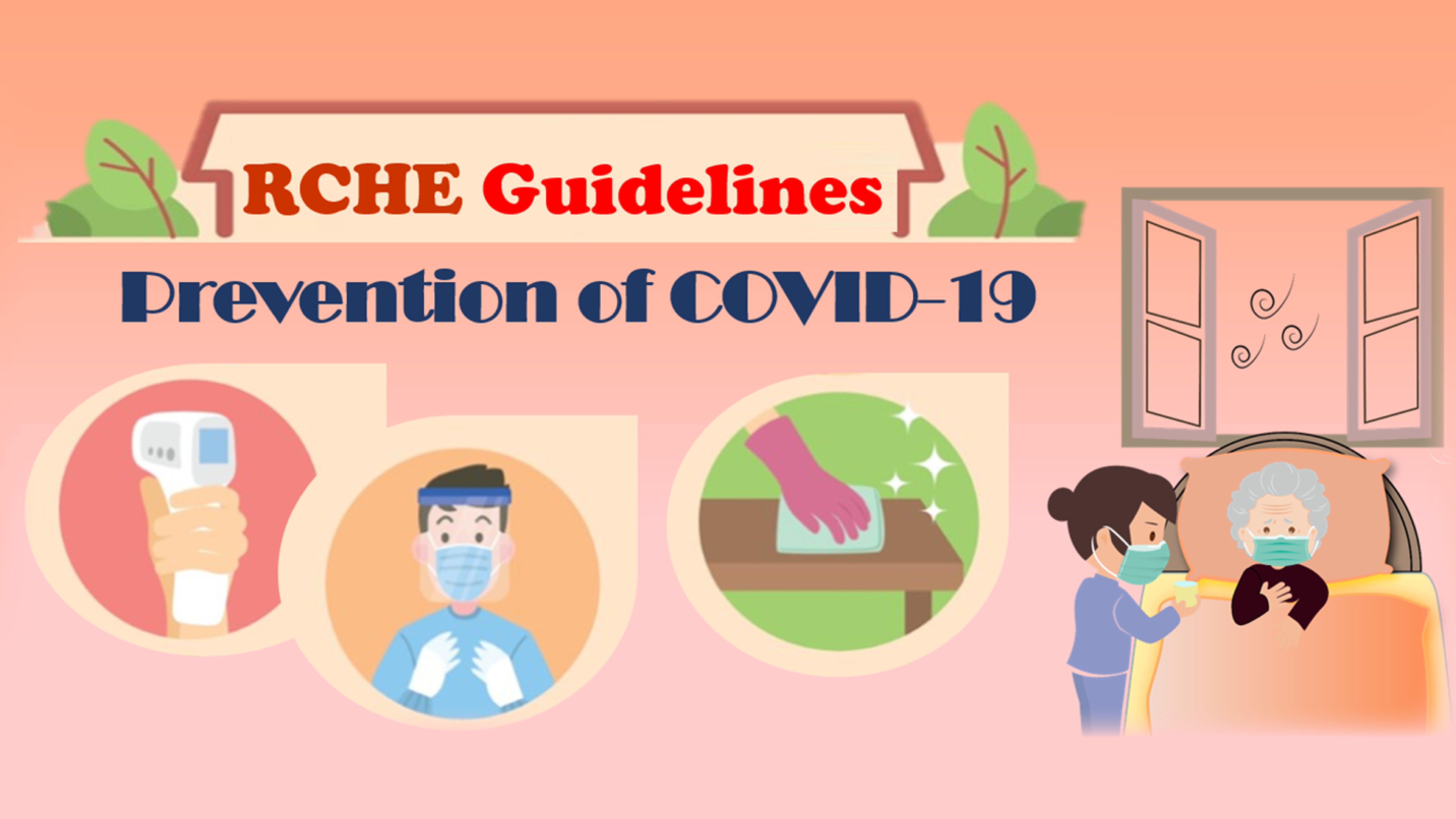 Guidelines for Residential Care Homes for the Elderly or Persons with Disabilities for the Prevention of Coronavirus disease (COVID-19) (Interim)