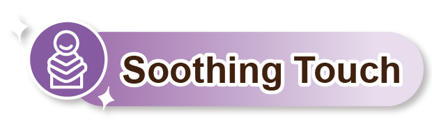 An icon of Soothing Touch practice.